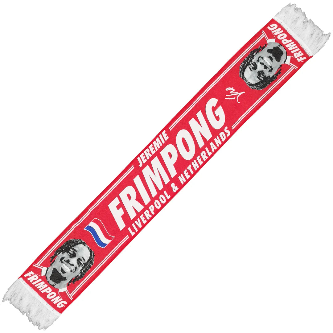 Jeremie Frimpong Liverpool Player Scarf
