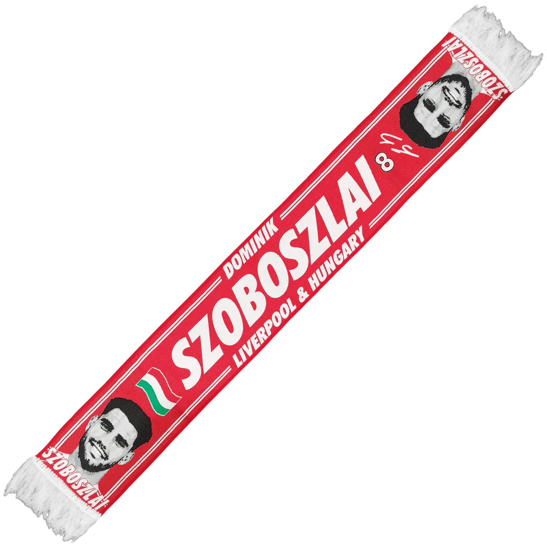Dominik Szoboszlai Liverpool Player Scarf