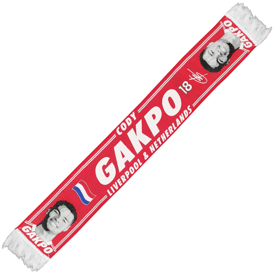 Cody Gakpo Liverpool Player Scarf