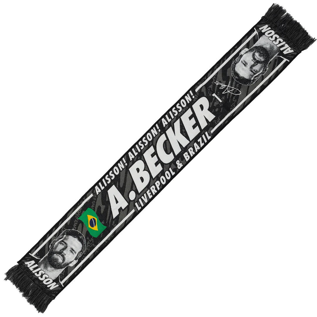 Alisson Becker Liverpool Player Scarf